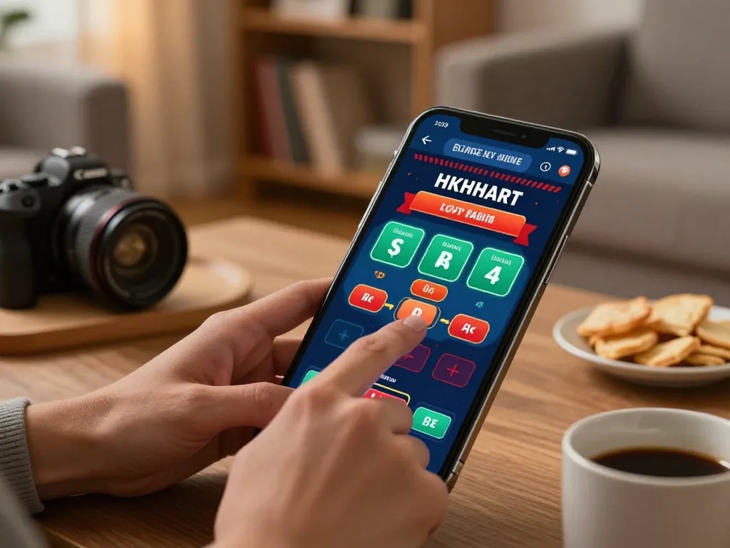 Engaging with a mobile casino app for blackjack at https://ta88.nl/ in a cozy home setting.