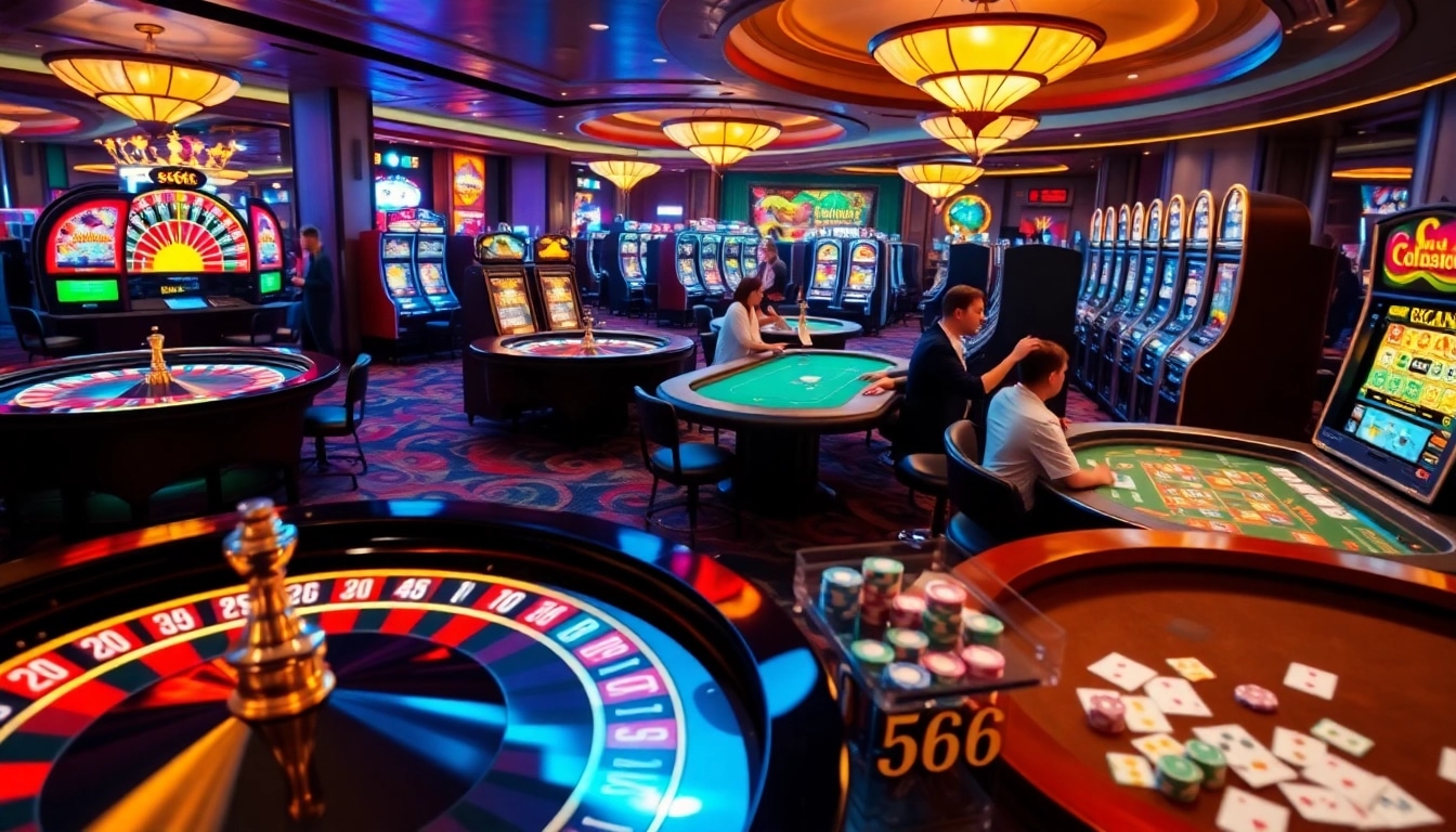 Experience the thrill of gambling at S666 with vibrant tables and exciting games.