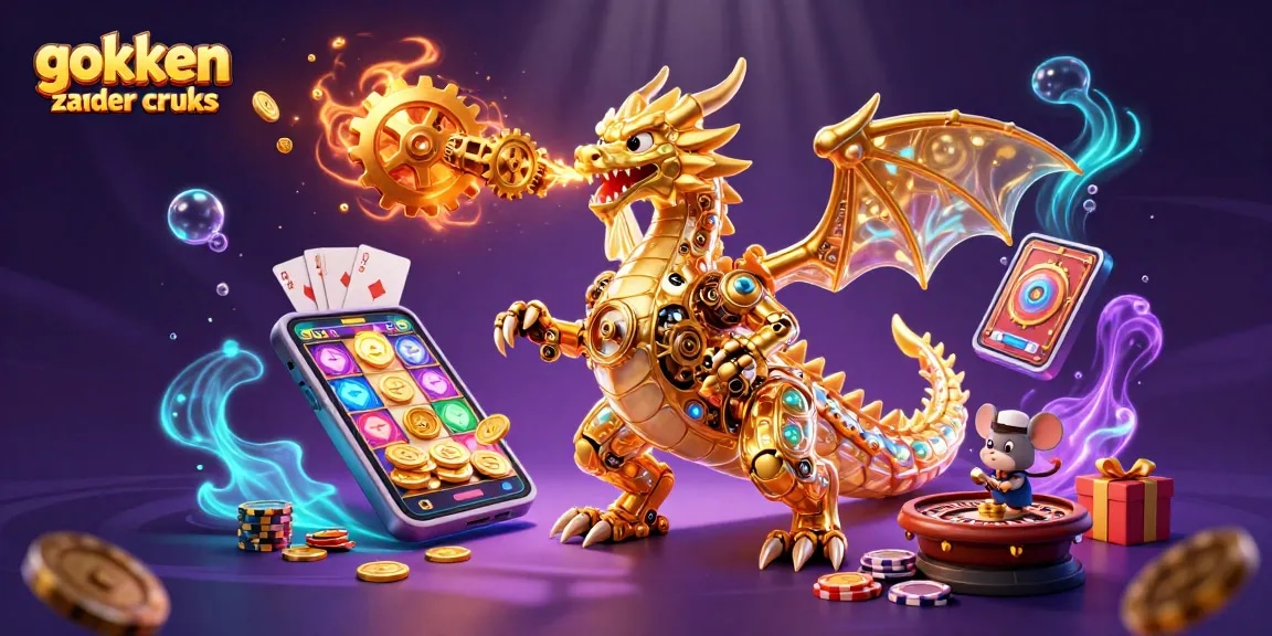 Experience gokken zonder cruks with exciting spins, slots, and dynamic elements in an immersive 3D scene.