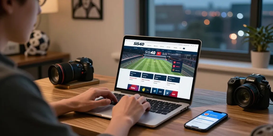 Pengguna taruhan online di SIS4D, terhubung dengan pengalaman judi bola modern.