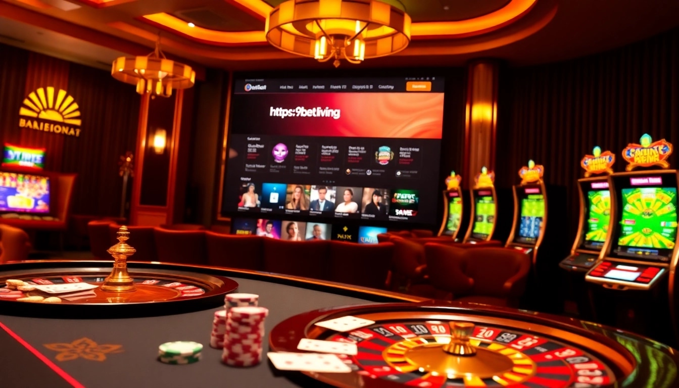 Experience high-stakes betting at https://9bet.living/ with a vibrant online casino atmosphere.