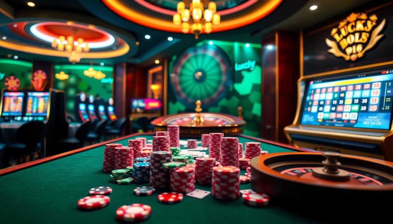 Experience the thrill of gambling at https://lucky88.ae.org/ with vibrant casino tables and exciting slot machines.