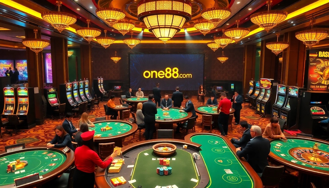 Experience the thrills of betting at one88 com with vibrant games and engaging players.