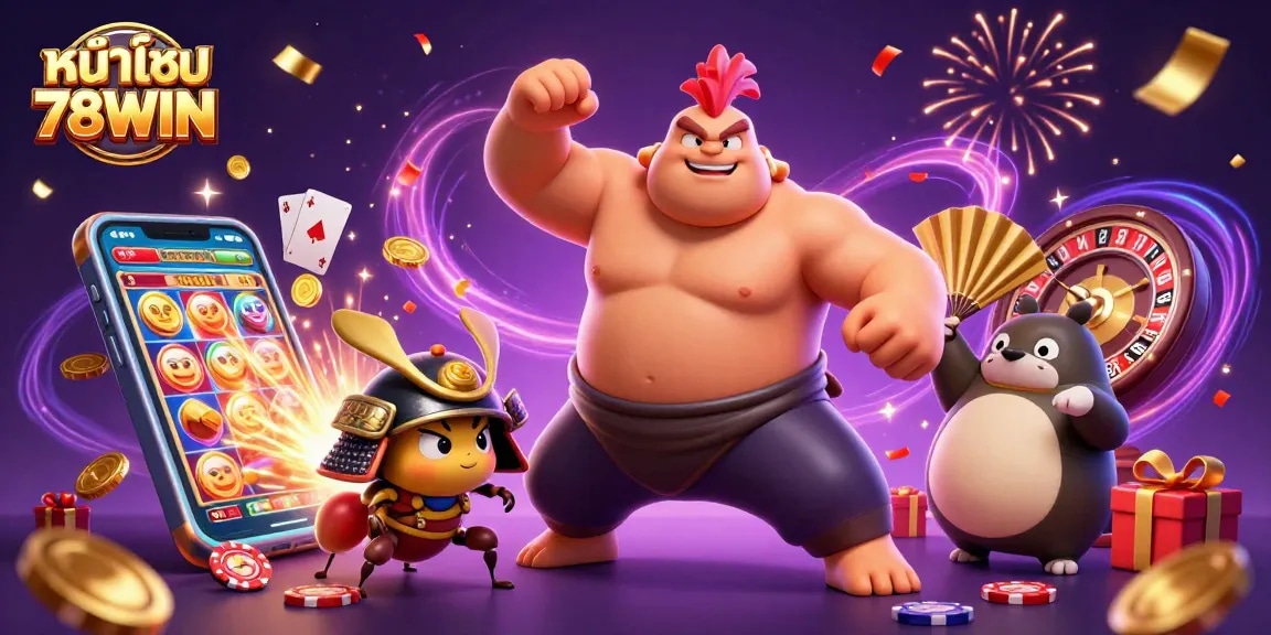 Engage in thrilling gaming action at หน้าแรก 78WIN with exciting slot games and dynamic animations.