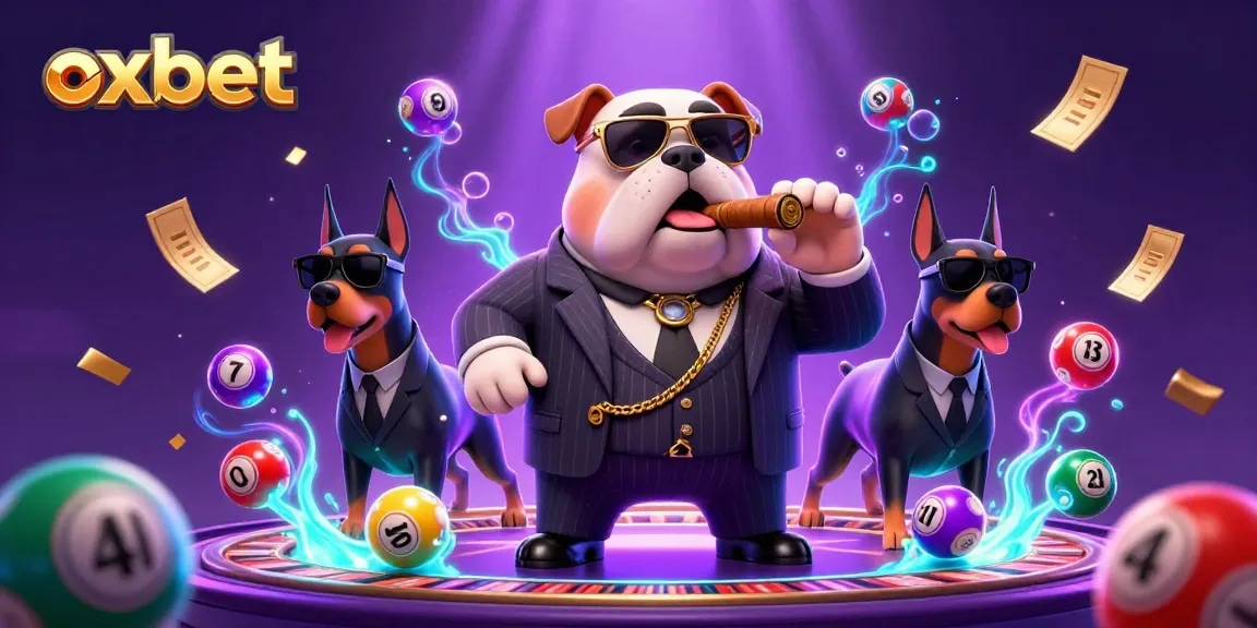 Experience engaging gameplay with oxbet's vibrant lottery and casino elements in a dynamic 3D scene.
