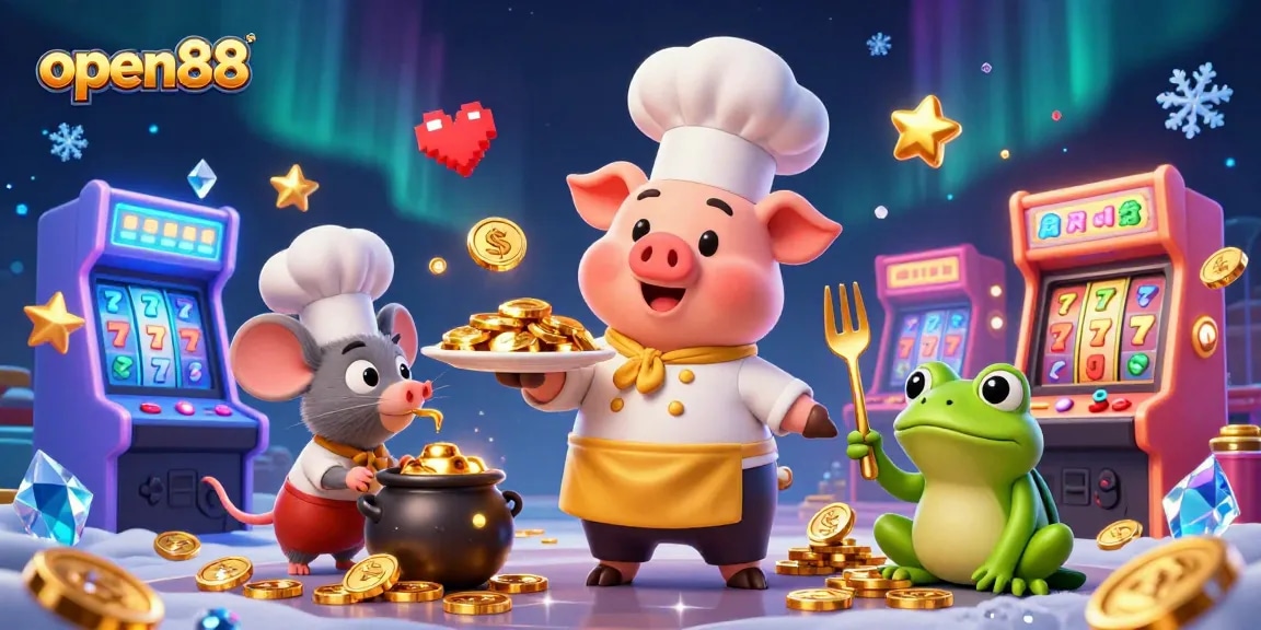 Engage with casino fun at open88 featuring vibrant characters and thrilling game elements