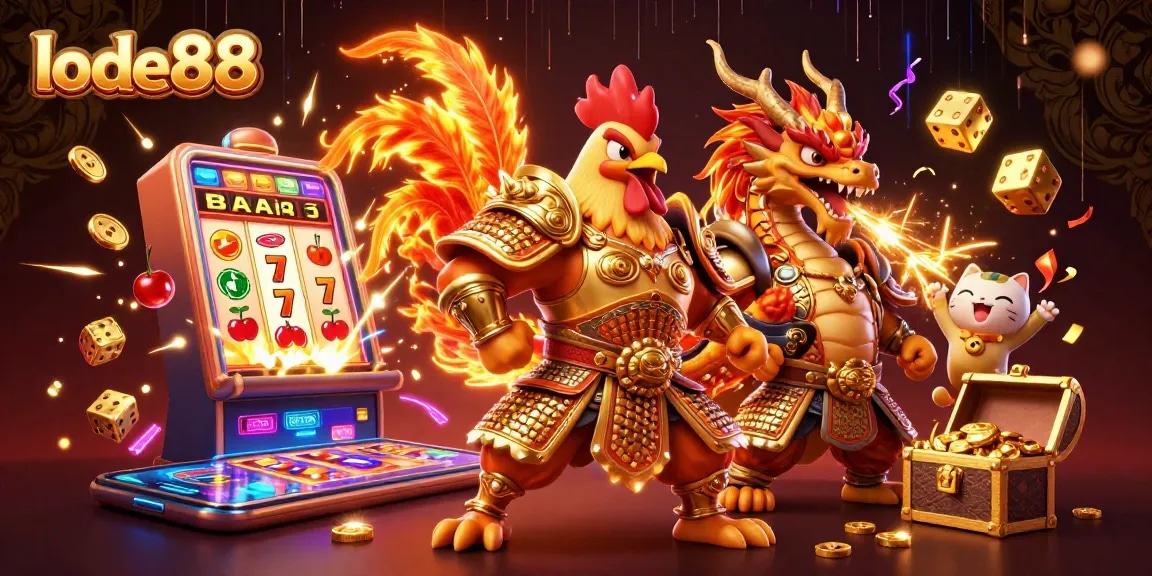 Spin to win at lode88 with exciting slots, golden coins, and thrilling casino action!