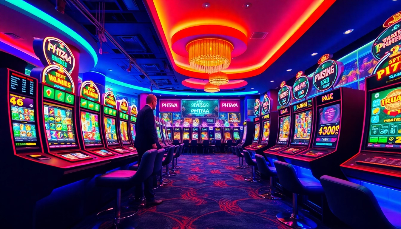Experience the vibrant online casino atmosphere of PHTAYA.ac with exciting games and a secure gaming environment.