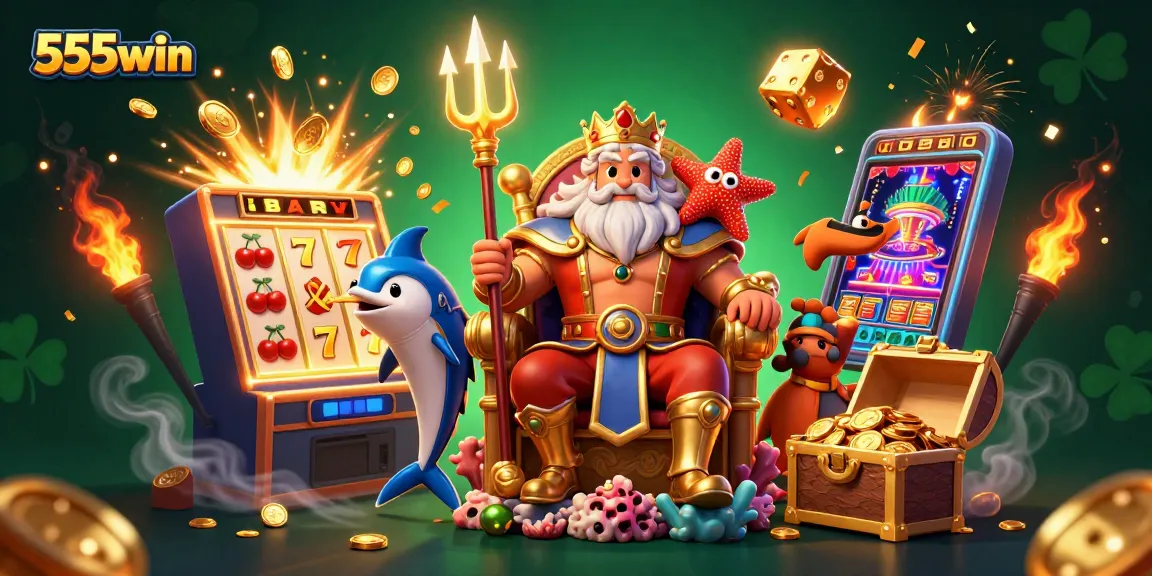Play exciting games at 555win by spinning jackpot slots and winning big!