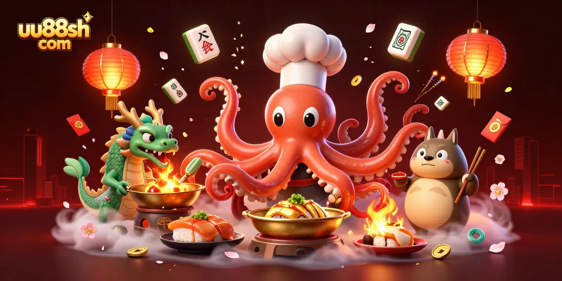 Experience vibrant jackpots at uu88sh com with our thrilling casino illustration.