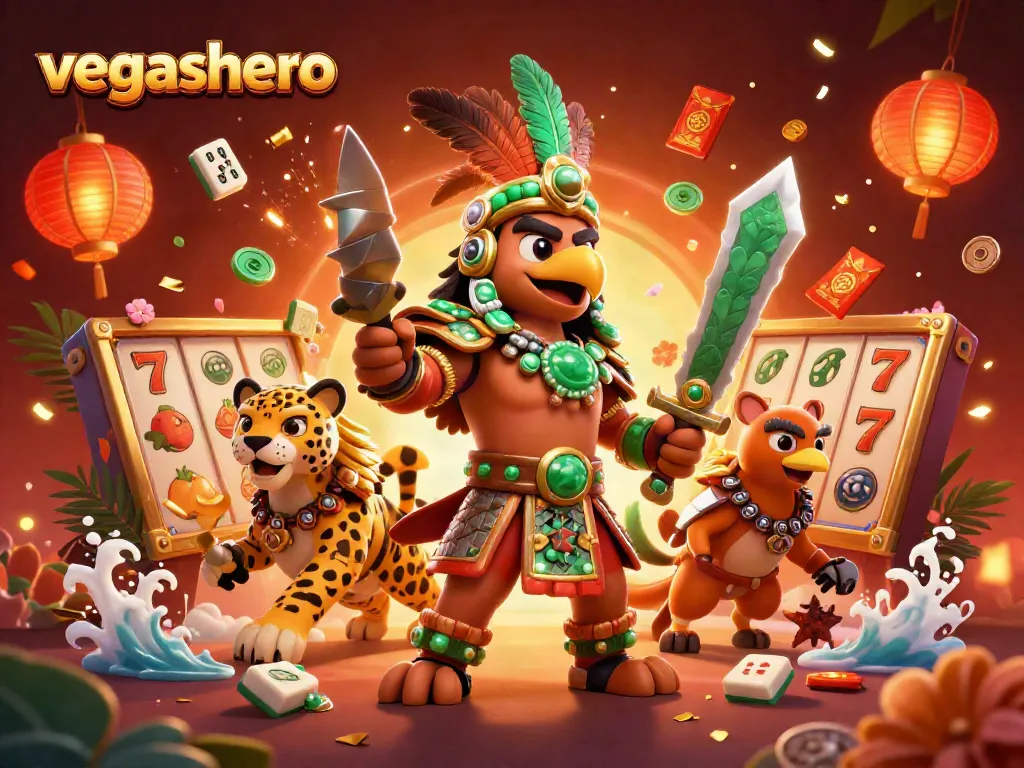 Engage in excitement with vegashero at a dynamic slot scene full of vibrant games and rich visuals.