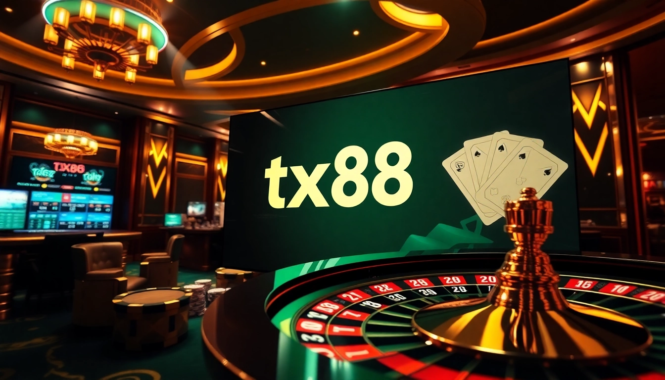 Experience the thrill of betting at tx88 trang chủ with vibrant casino games and interactive elements.
