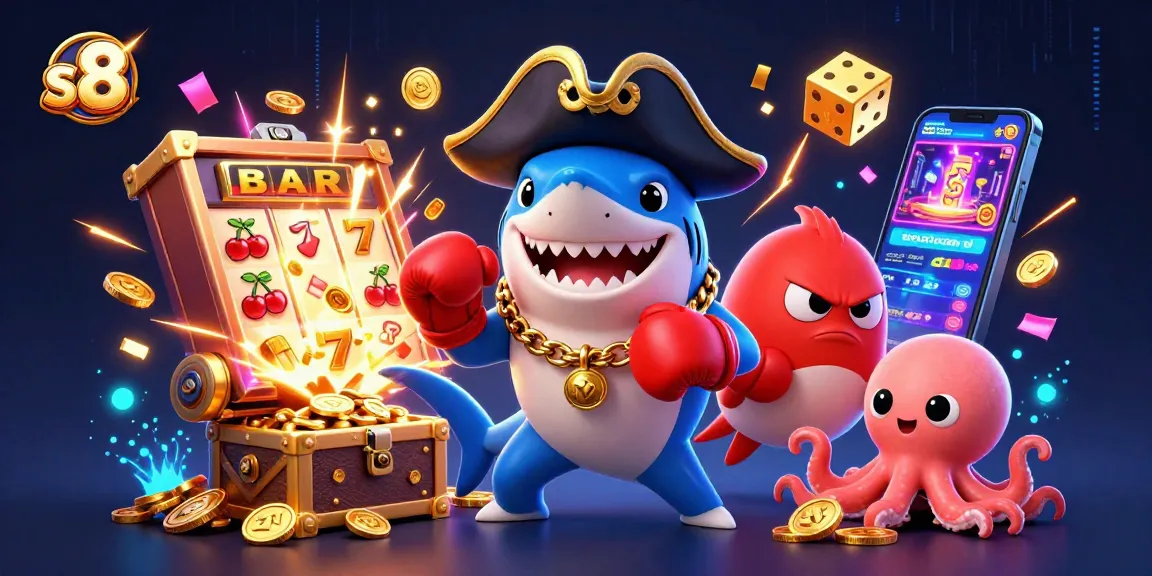 Experience the thrill at s8 with a jackpot-sparking scene showcasing fun casino elements.