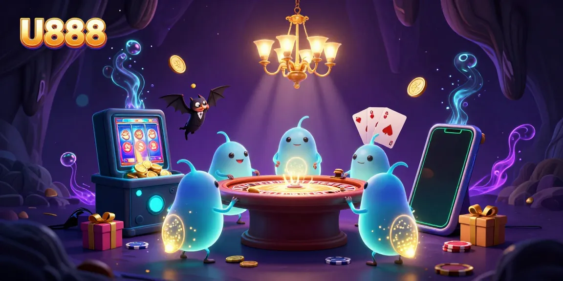 Engage in thrilling casino fun with U888, featuring vibrant glowworms and exciting games.