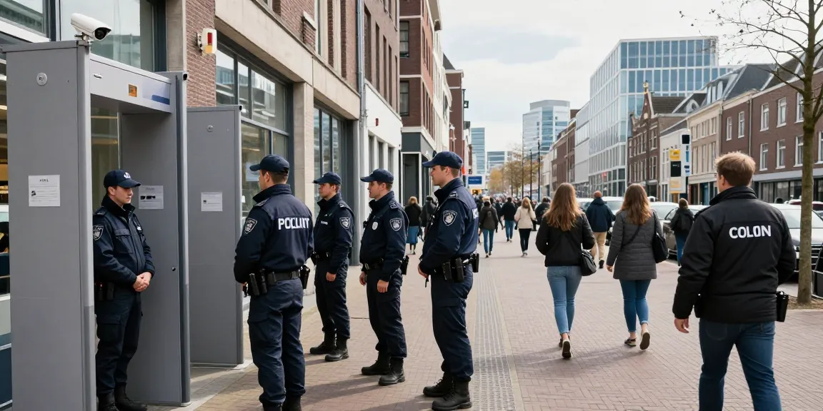 Beveiliging Den Haag professionals ensuring safety in urban settings, showcasing modern security measures in the city.