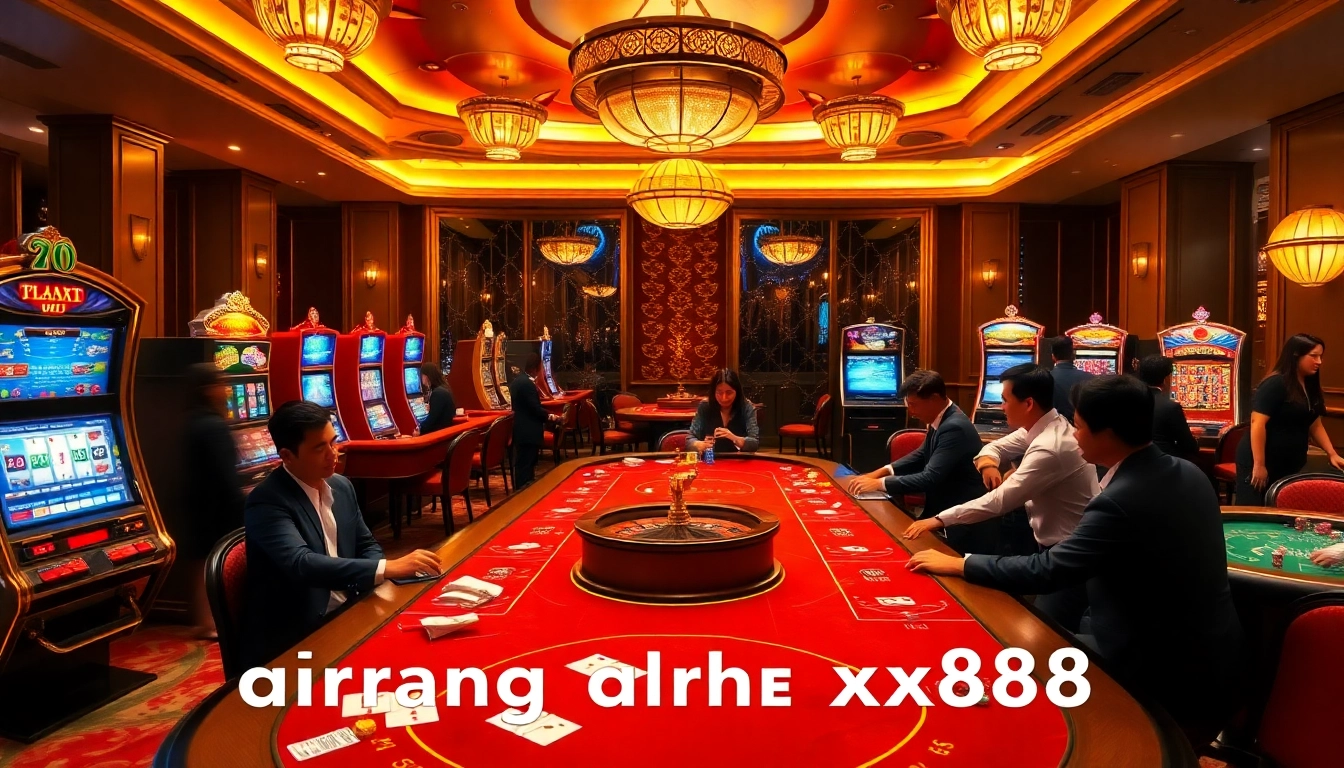 Experience the thrill of gaming at trang chủ xx88 with luxurious casino tables and exciting gameplay.