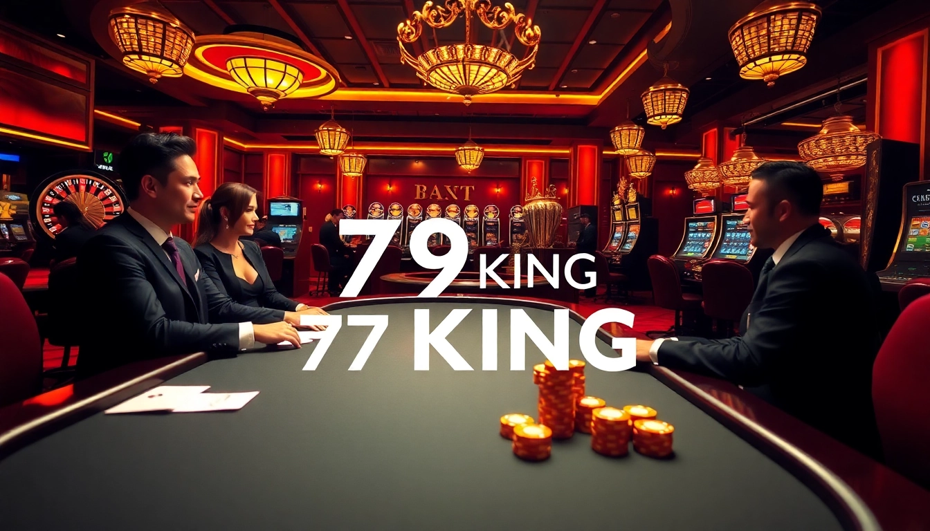Experience the excitement of gambling at 79KING's luxurious online casino.
