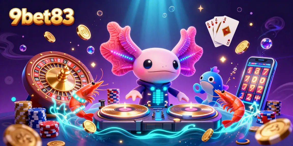 Experience thrilling action at 9bet83 with dynamic underwater gaming elements and lively casino characters.
